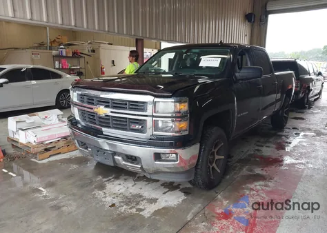 2014 Chevrolet Silverado 1500 2Lt from USA, damaged, VIN 3GCUKREC3EG190768